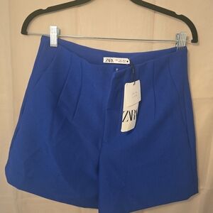 Zara Royal Blue Tailored Women’s Shorts